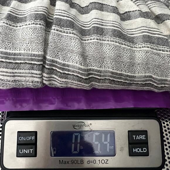 La Reine Striped Sleeveless Romper Size Large - Picture 10 of 11